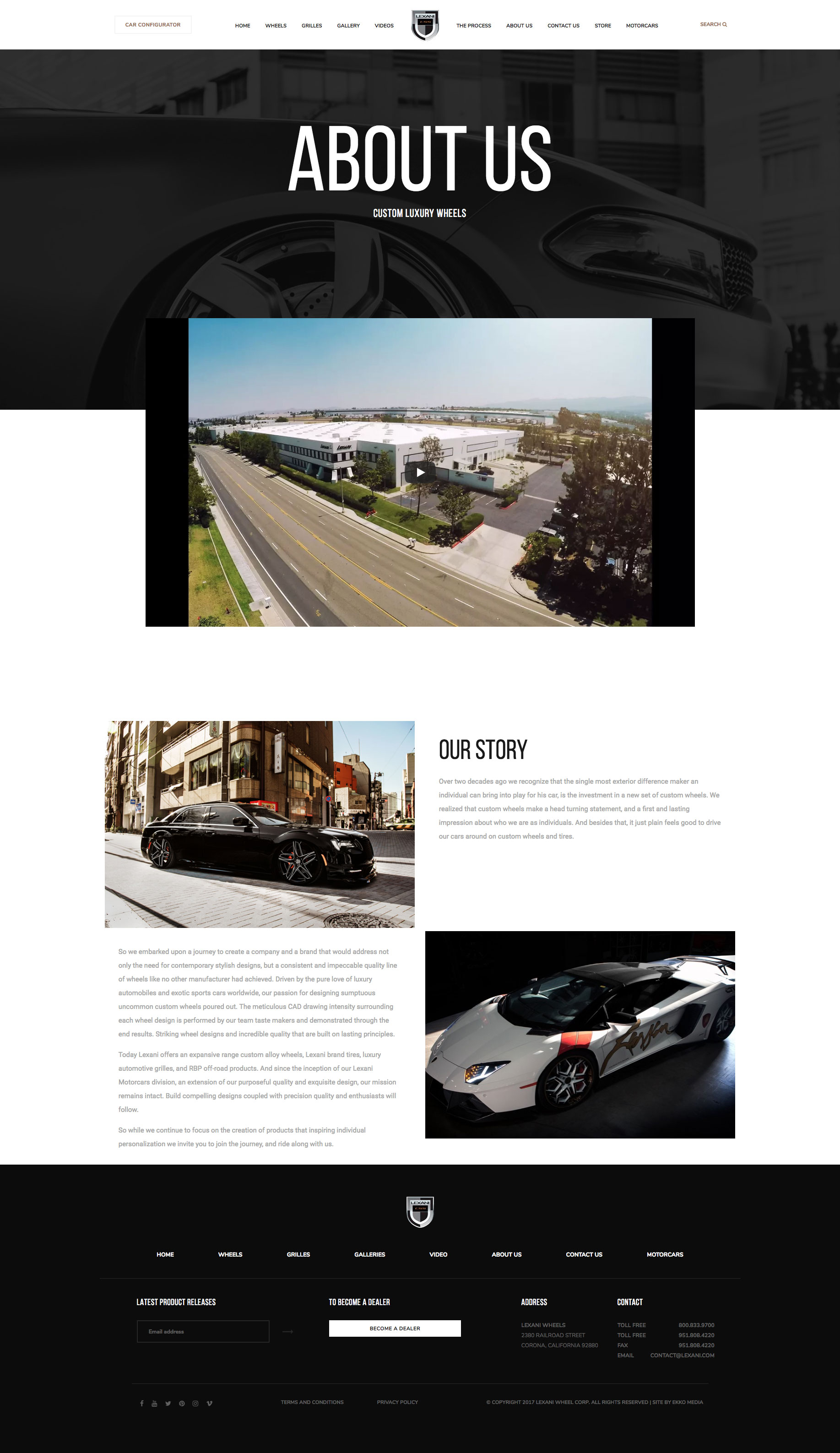 Ekko Media web design, video production and marketing