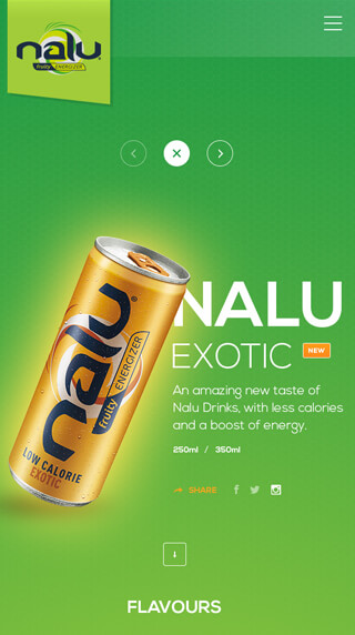 Nalu Energy, Nalu energy mobile site, Ekko Media web design, video production and marketing