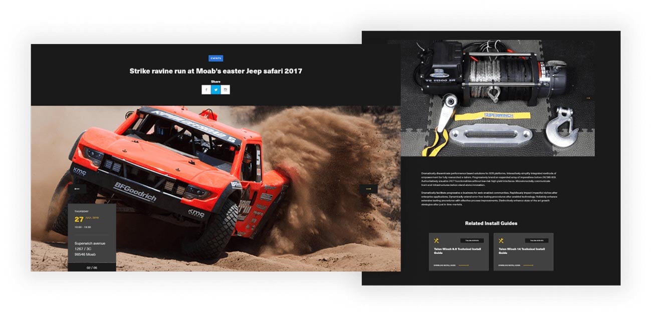 Monster Energy Website, Ekko Media web design, video production and marketing